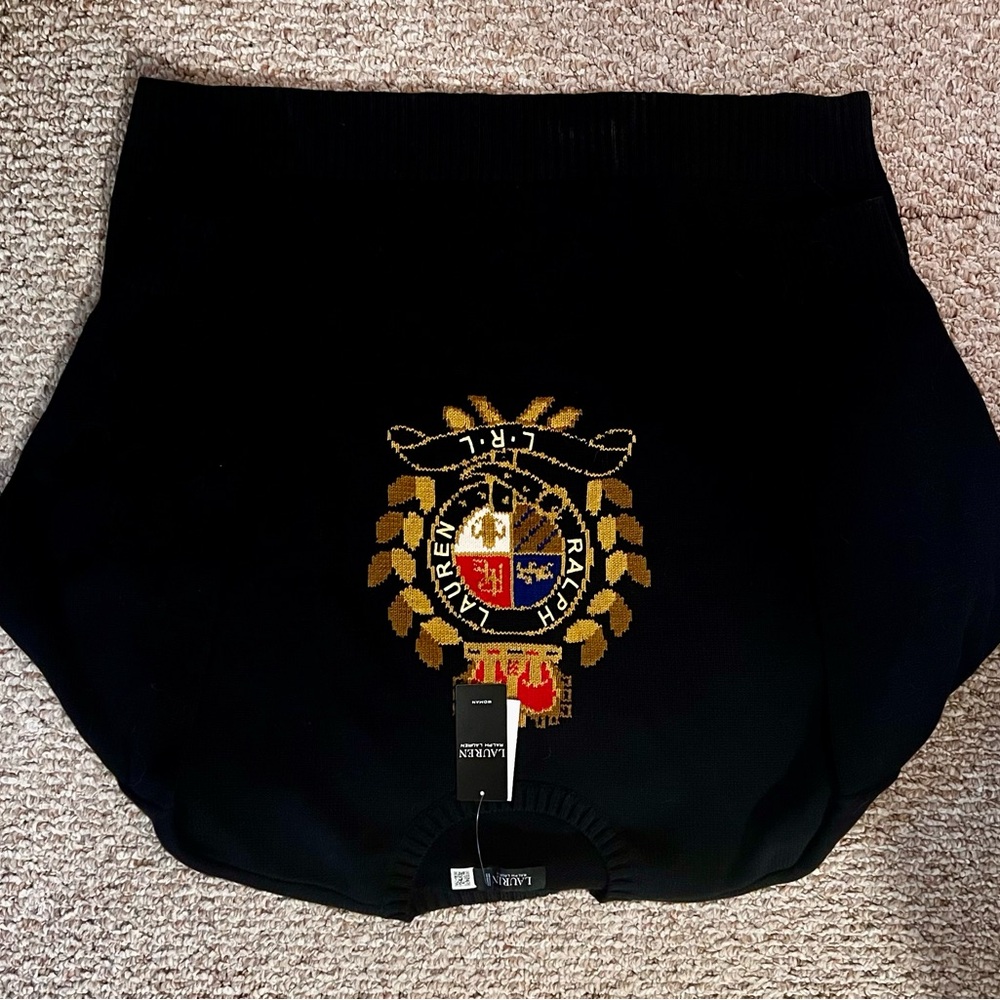 Ralph Lauren Black and Gold Dress Shirt